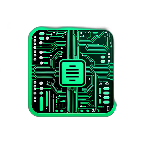 Adesivo ispirato alla tecnologia per 'Technology News Today'