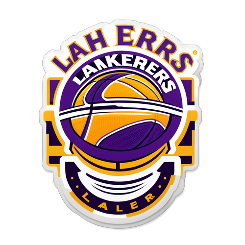 Lakers Logo Sticker