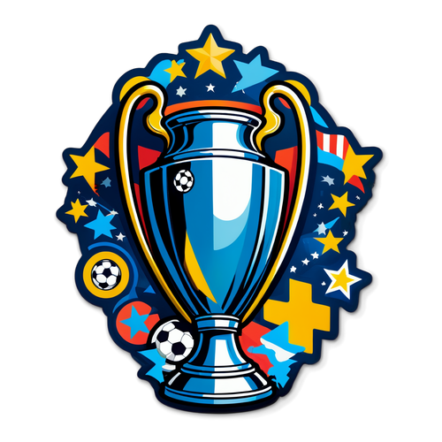 Shocking Champions League Sticker Unveiled: You Won't Believe What's Surrounding It!