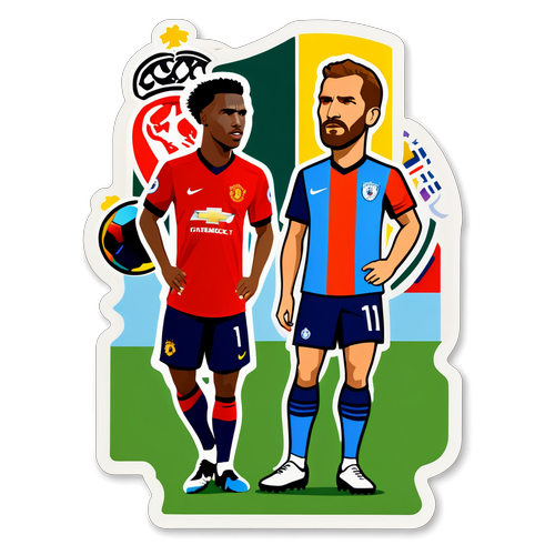 Adesiv cu echipe iconice din Premier League