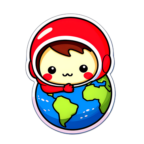 地球温暖化をテーマにしたかわいいキャラクター