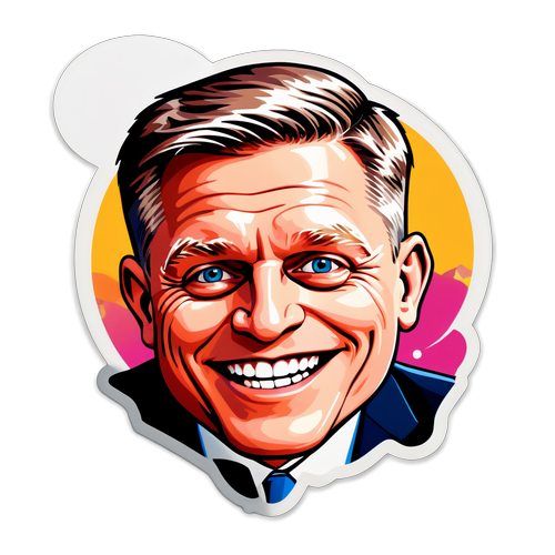Robert Fico politikai karikatúra