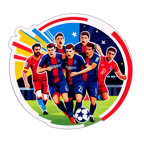 W meczu Ligi Mistrzów: Emocje i Pasja