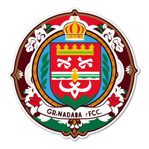 Sticker ya Nembo ya Granada FC