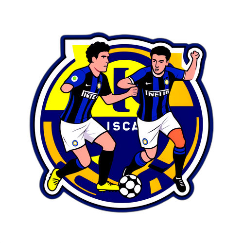 סטיקר של המשחק בין אינטר לפיזה