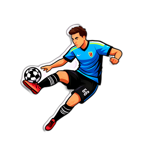 Гравець футзалу, що виконує удар