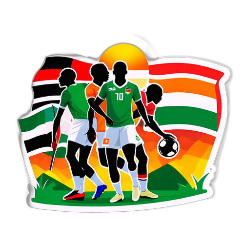 Sticker ya Mechi ya Côte d'Ivoire vs Kenya