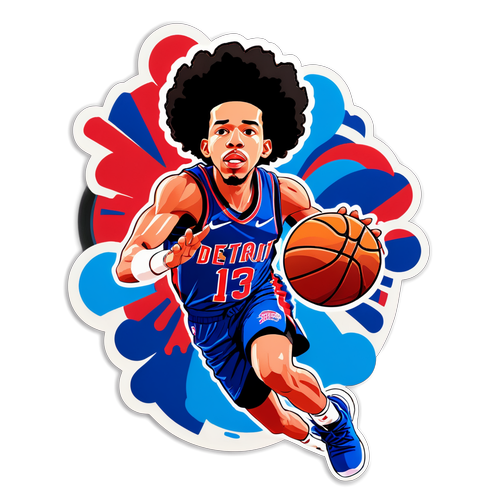 A Dynamic Basketball Design Featuring Cade Cunningham