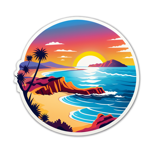 Paysage aquatique de Chypre avec plages et couchers de soleil spectaculaires