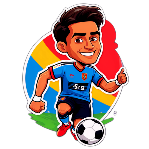 Stiker Karikatur Facundo Bernal