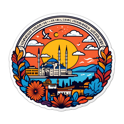 Edebiyat Temalı Sticker