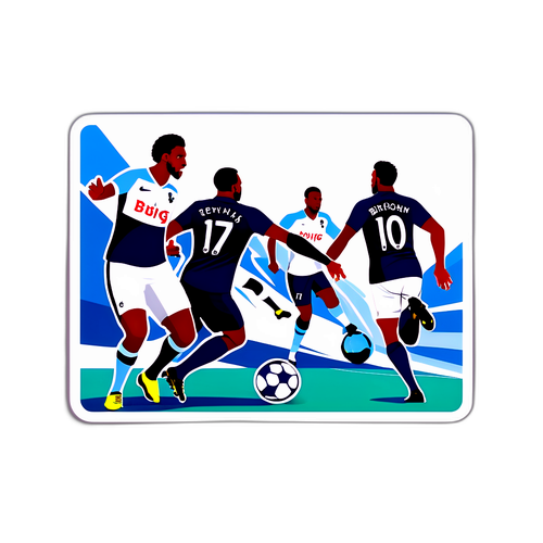 Scene ya Mchezo wa Brighton dhidi ya Tottenham