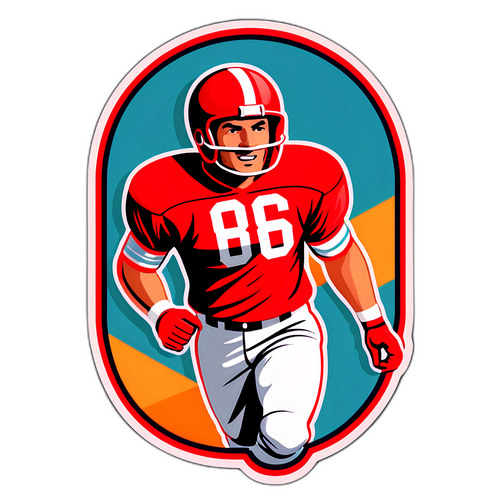 Retro Sportklistermärke