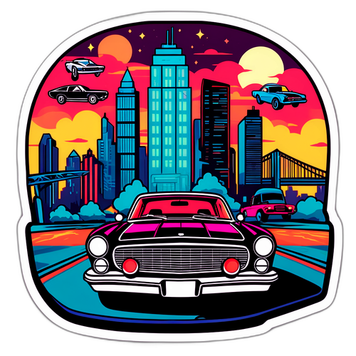 A Sticker Retrô do GTA 6