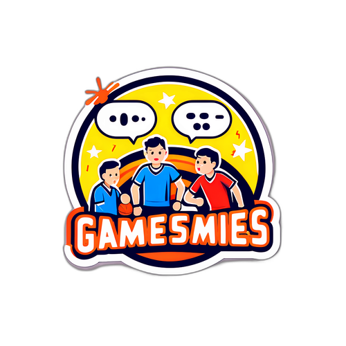 게임에서 실수하는 플레이어 스티커