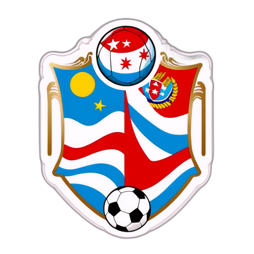 Autocollant de Match Paraguay-Uruguay
