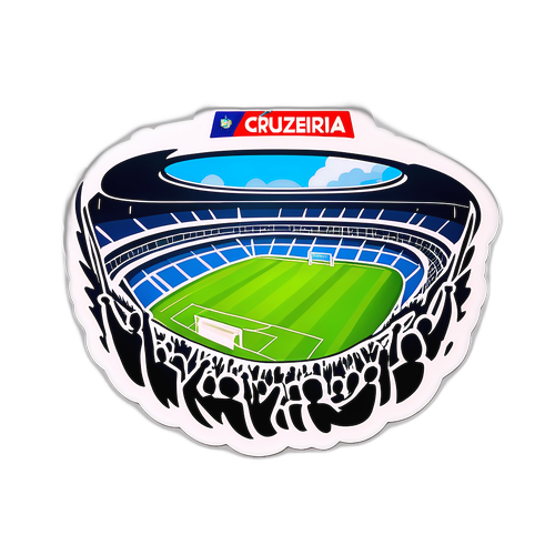 Sticker ya Uwanja wa Soka