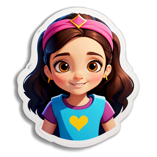 Unlock the Power of Courage: The Heartwarming Bella Brave Sticker That Inspires!