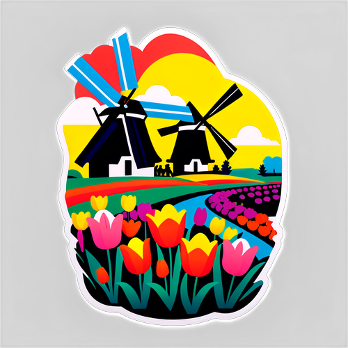 Ontdek de Betoverende Tulpenvelden en Molens van Nederland: Een Kleurrijke Reis!