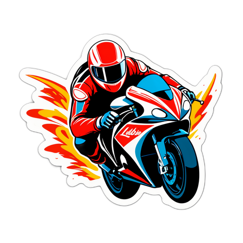 Stiker Motor Lublin: Kecepatan Dalam Gaya