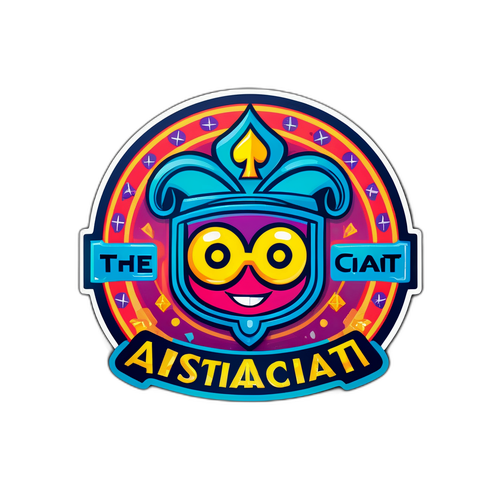 Стікери з логотипом Aristocrat Gaming