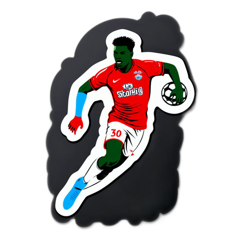 Autocolant fotbalist RB Salzburg