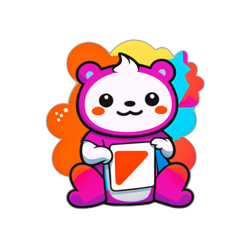 Reddit-Maskottchen beim Schreiben eines Kommentars