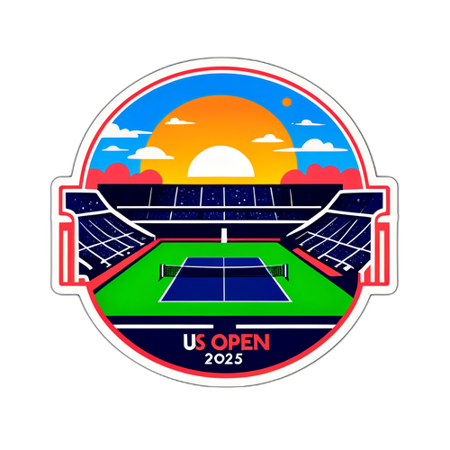 Minimalistisches Design für die US Open 2025