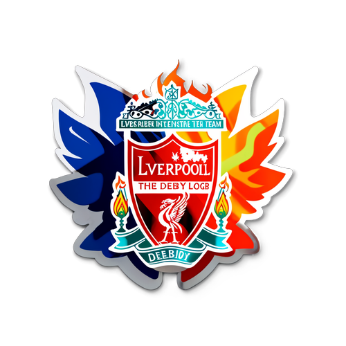 Liverpool ja Everton -logo törmäävänä