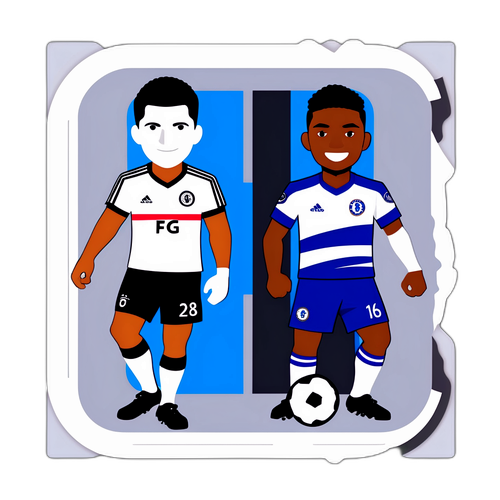 Sticker Fulham vs Chelsea