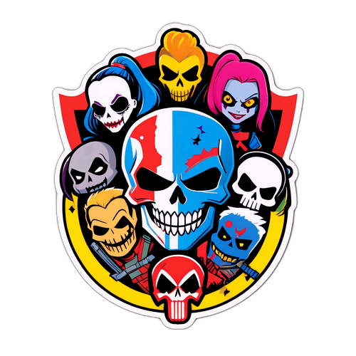 Emblema Iconico del Suicide Squad