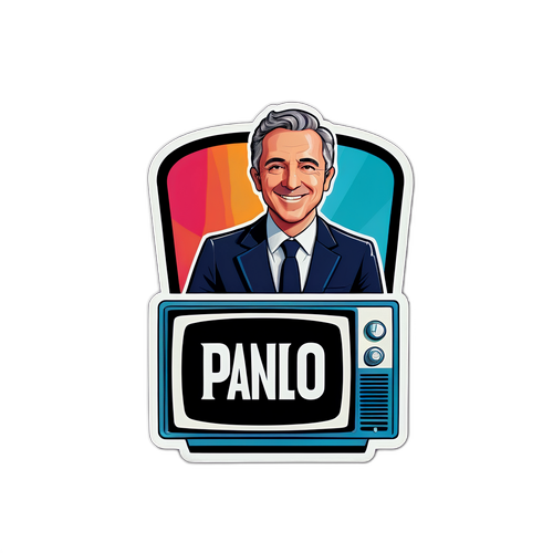 Adesivo Moderno di Paolo Bonolis