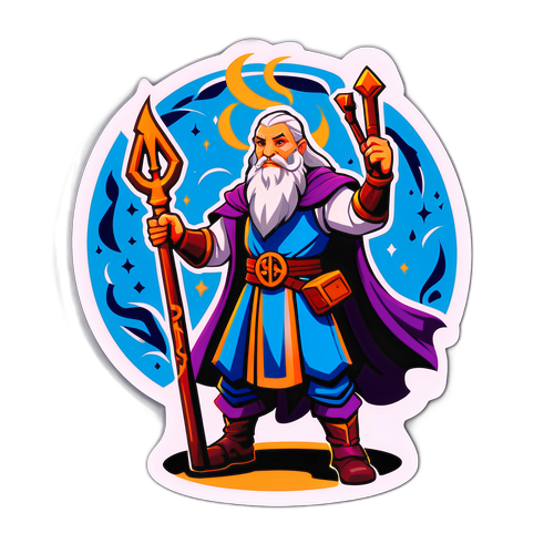 Rune Bjerga i en mytologisk setting