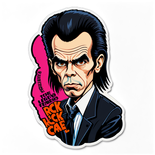 Na Skraju: Nick Cave jako Prawdziwa Legenda Rocka w Punkowym Stylu!