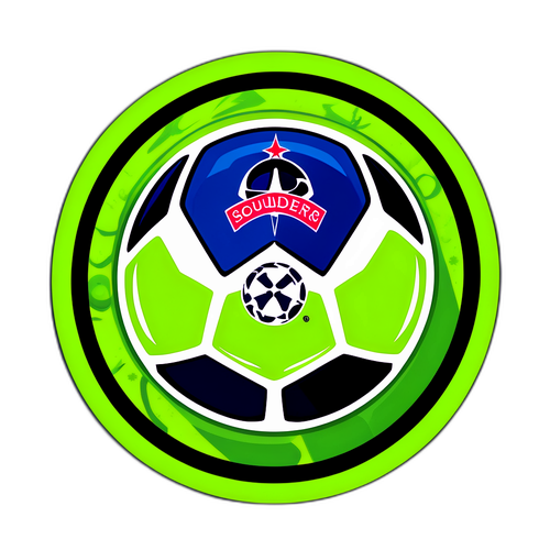 Vibrant representasjon av Seattle Sounders