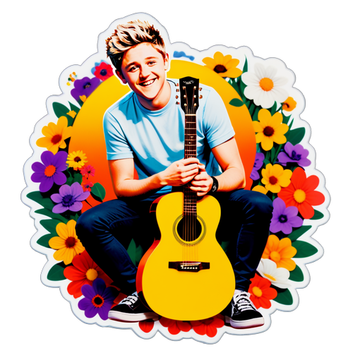 Fiorisce la Musica: Niall Horan e il suo Messaggio di Crescita con la Chitarra!