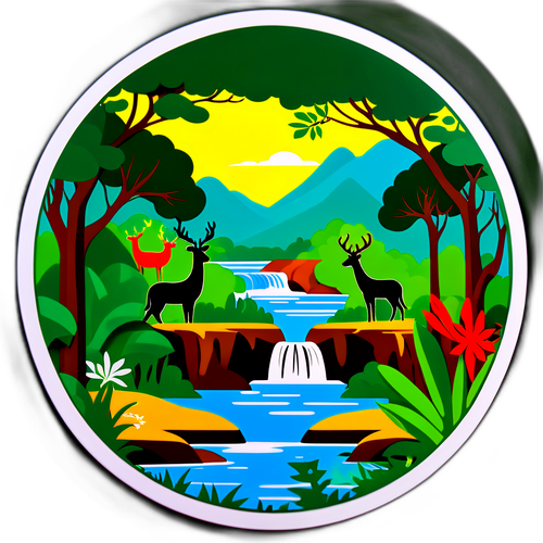 Surinamen luonnon kauneus