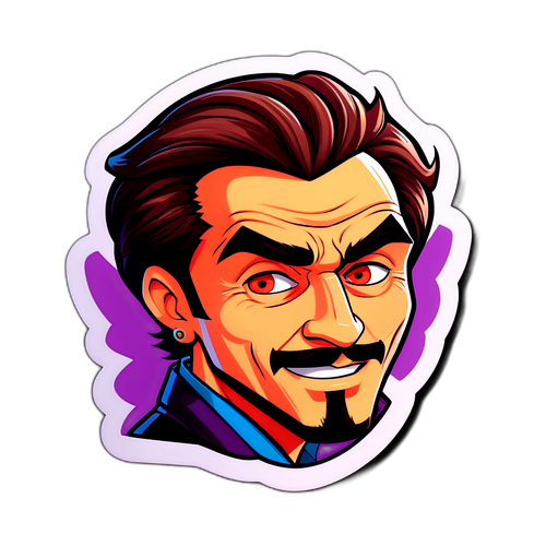 Stickers z postacią Natan Marcoń