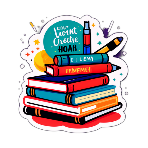 Sticker Motivacional para Estudantes do Enem