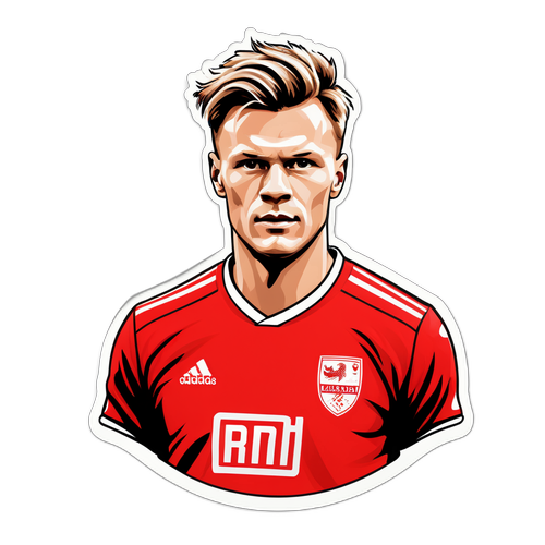 Stærk Rasmus Nissen Kristensen Sticker