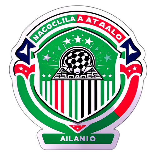 Atlético Nacional vs São Paulo Rivalry Sticker
