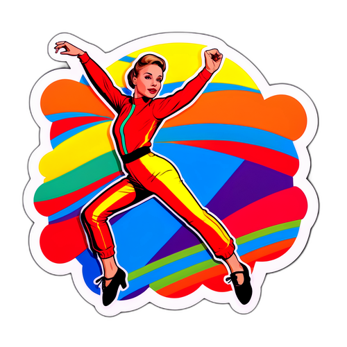 Постер в стиле поп-арт: Анастасия Волочкова