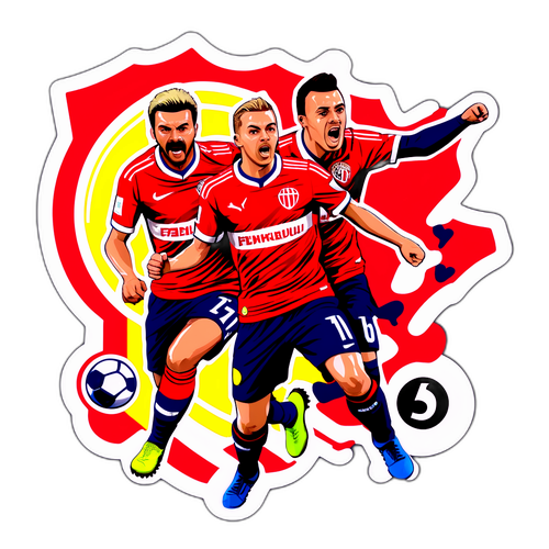 Fotballkamp mellom Brann og Fenerbahçe