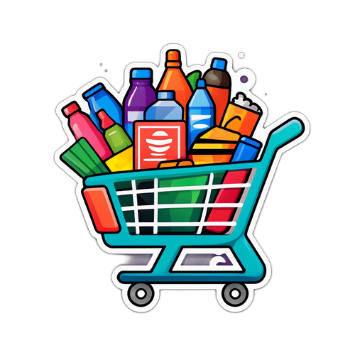 Makulay na Cart ng Paghahanapbuhay