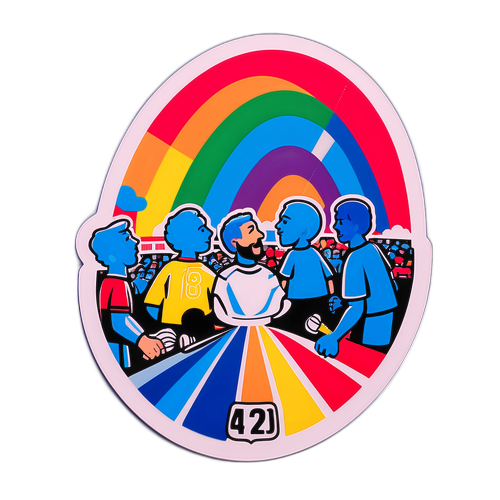 A koppenhágai és nápolyi szurkolók ünnepe