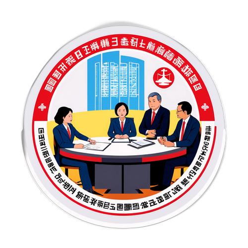 中央纪律检查委员会工作报告会议贴纸