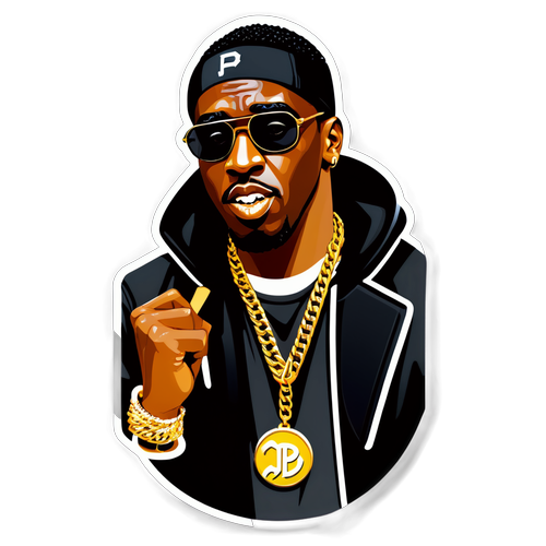 Der explosive P. Diddy Sticker: Warum jeder Hip-Hop-Liebhaber ihn braucht!