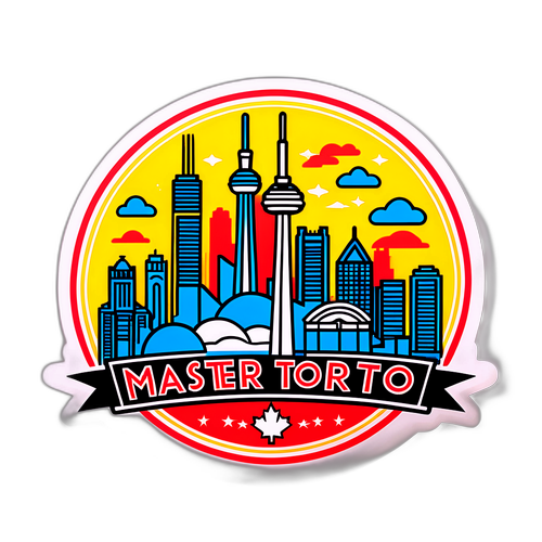 Nhãn dán độc đáo về Toronto