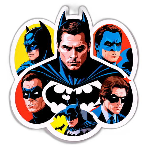 Christian Bale som Batman och andra roller