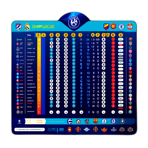 Visualisasi Kedudukan Liga Juara-Juara UEFA